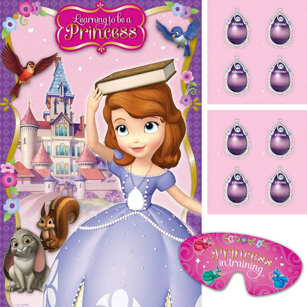 Disney Sofia the First Jewel Rings Birthday Party Favours 18 Pcs Girls Princess